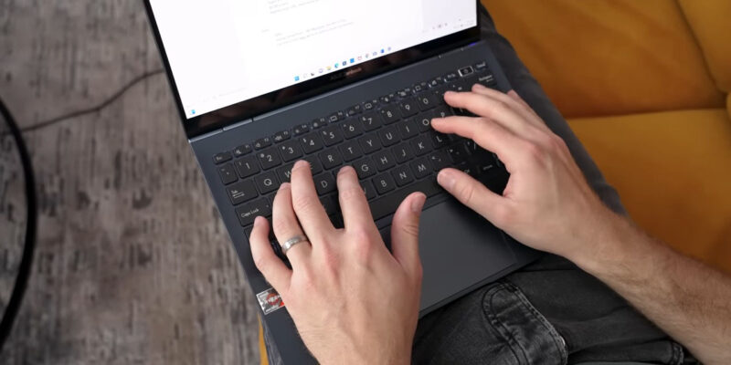 ZenBook S keyboard